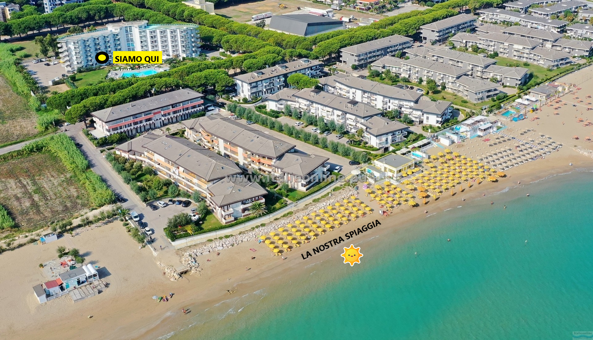SPIAGGIA PRIVATA GRATIS